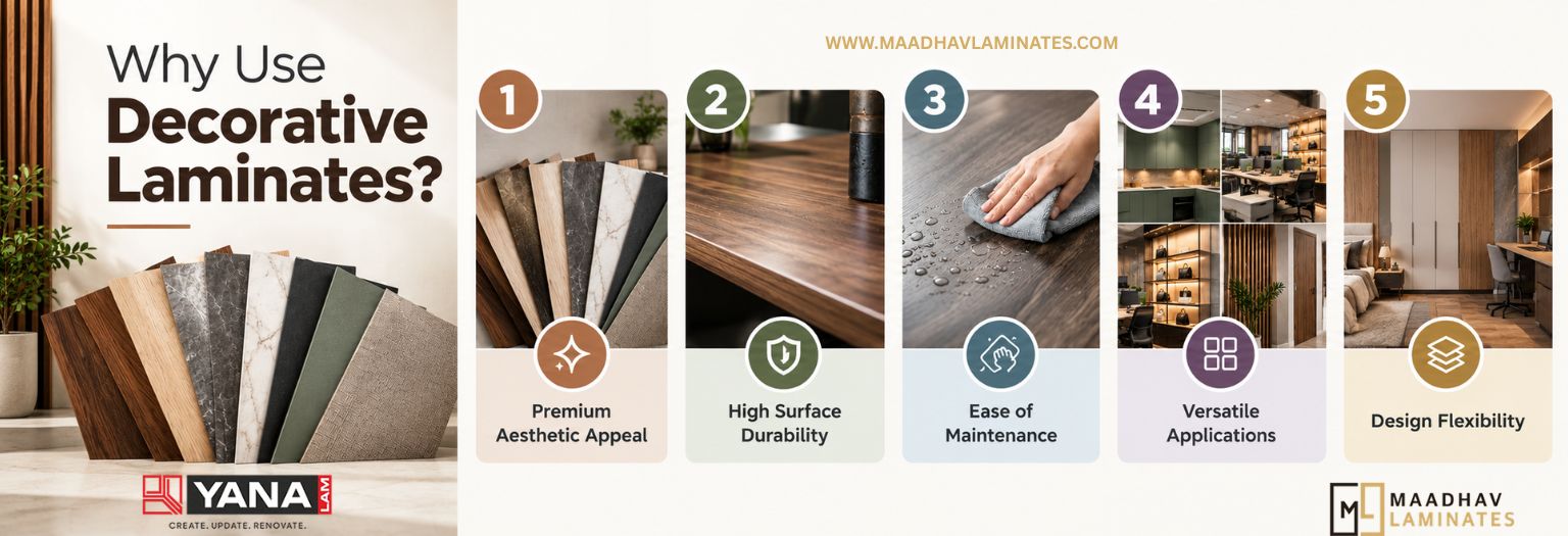 Why Use Decorative Laminates?